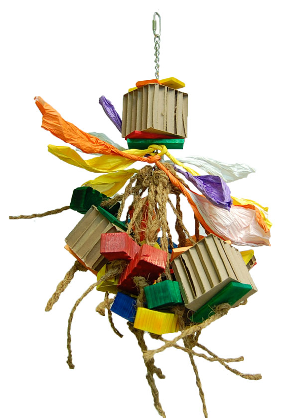 Jouet Cube Nid D’abeilles pour Oiseaux – Fun-Max par Zoo-Max