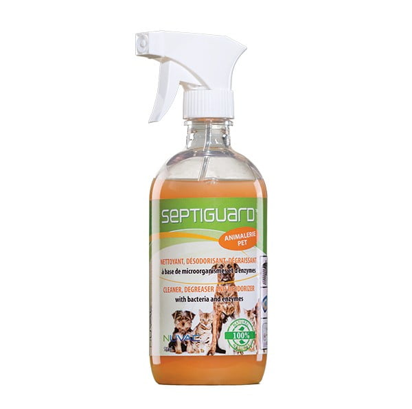 Nettoyant pour Cage et Litière d’Animaux, 500 ml – Septiguard