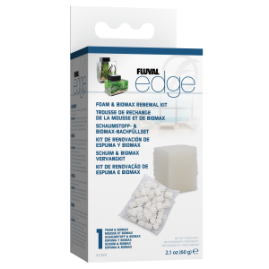 Trousse rechange de mousse et BIOMAX pour aquarium Edge Fluval