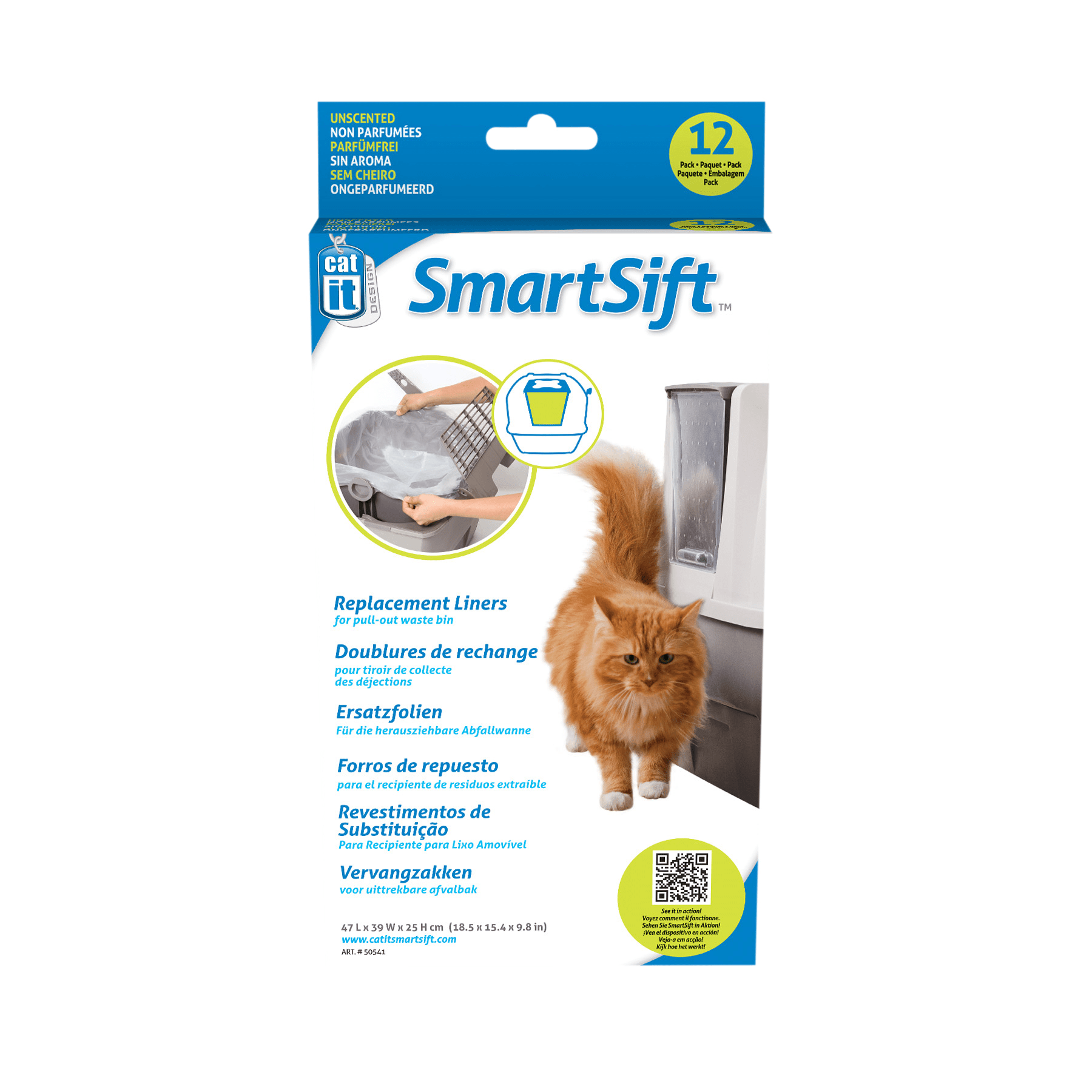 Doublures biodégradables pour Bac à litière SmartSift – Image 3