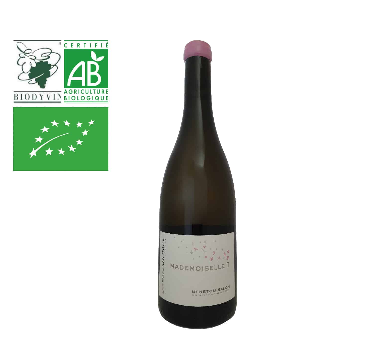 Domaine Teiller “MADEMOISELLE T” A.O.C. MENETOU-SALON Blanc 2023 Bouteille 75cl – Image 2