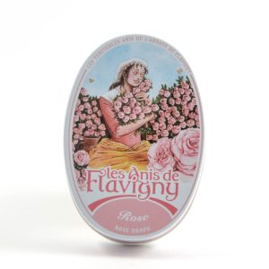 Boite ovale rose