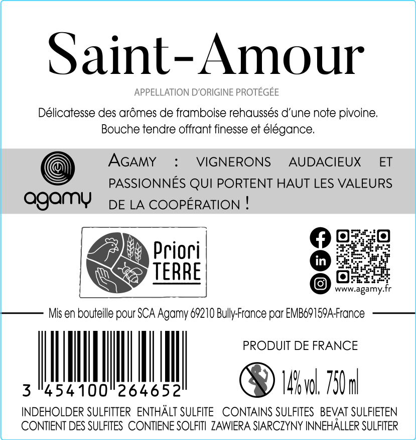 Saint Amour Rouge 2024 – Image 4