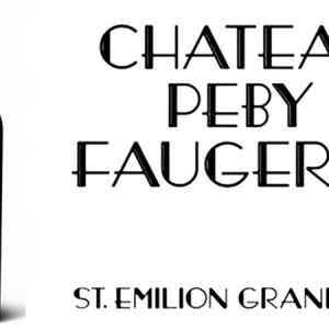Château Péby Faugères 2019
