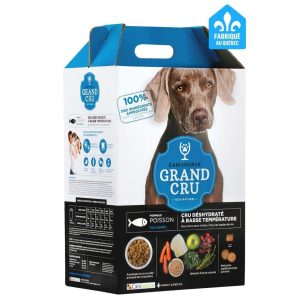 Nourriture Crue Déshydratée pour Chien, Formule Poisson – Grand Cru Canisource