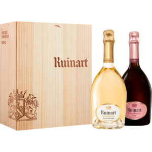 DUO RUINART BLANC DE BLANCS & ROSE