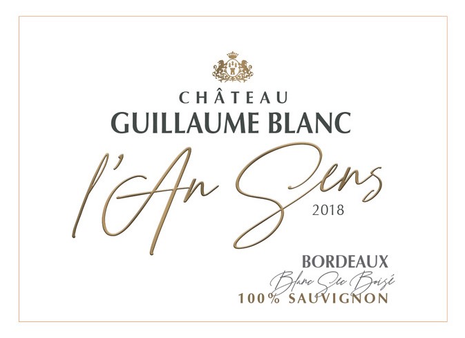 Château Guillaume Blanc L’An Sens Bordeaux Blanc Sec Barrique 2023 – Image 3