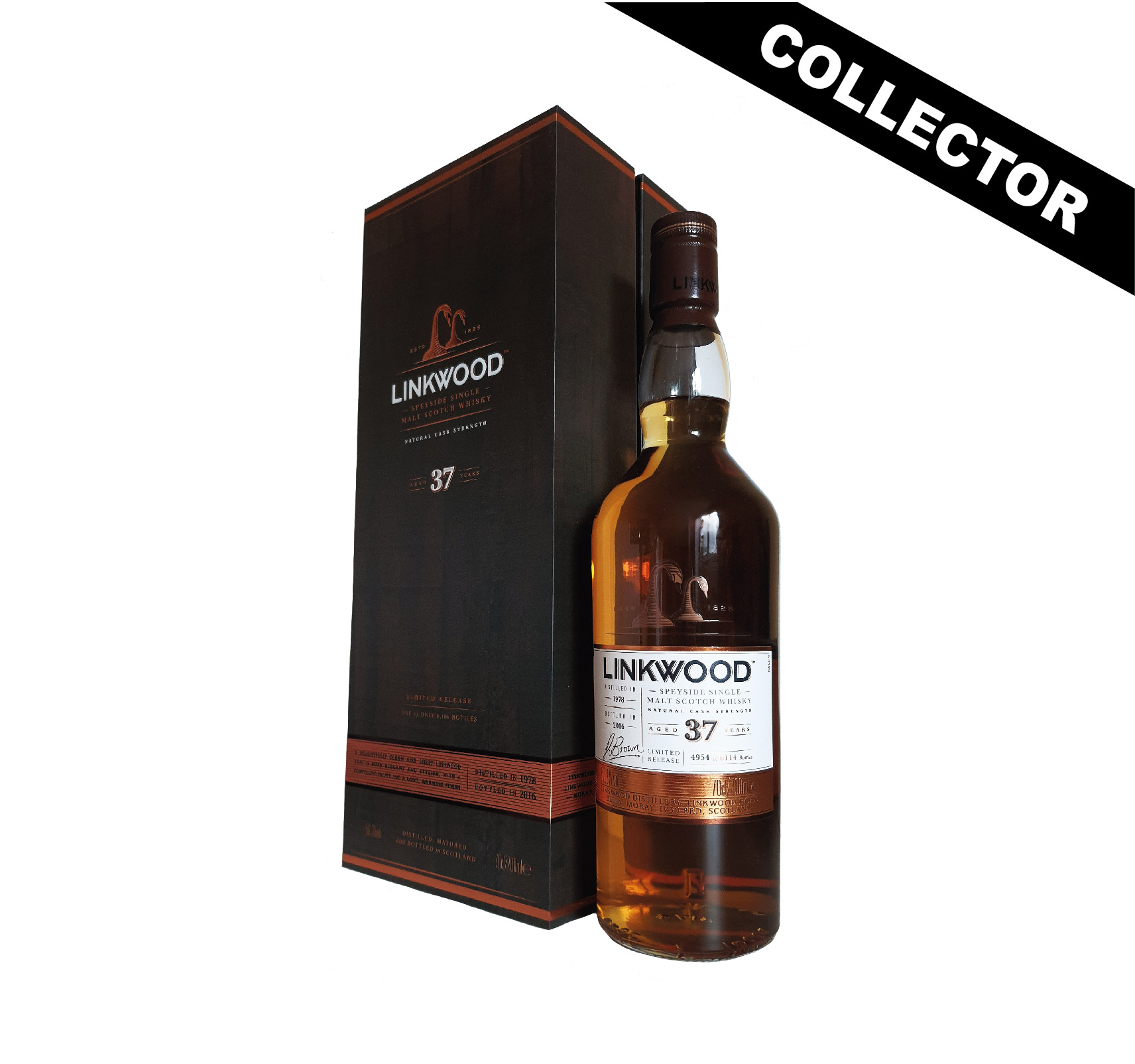 LINKWOOD 37 ans (50,3%) Limited Release Single Malt WHISKY (ÉCOSSE / Speyside) 70cl – Image 2