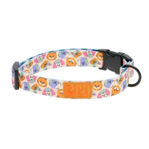 Collier Eco à Clip pour Chiens, Motif Pup-Moji – RC Pets