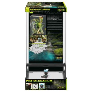 Paludarium Pro Habitat pour Reptiles, petit/très haut, 45 x 45 x 90 cm – Exo Terra