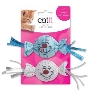 Jouet Bonbon avec Grelot pour Chat, Paquet de 2 – Catit