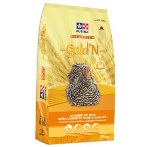 Moulée Gold’N Concassée pour Poules Pondeuses, 25kg – Purina
