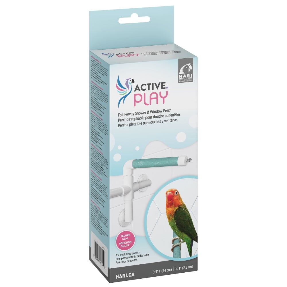 Perchoir d’Oiseaux Repliable pour Douche ou Fenêtre, Petit – Hari Active Play – Image 2