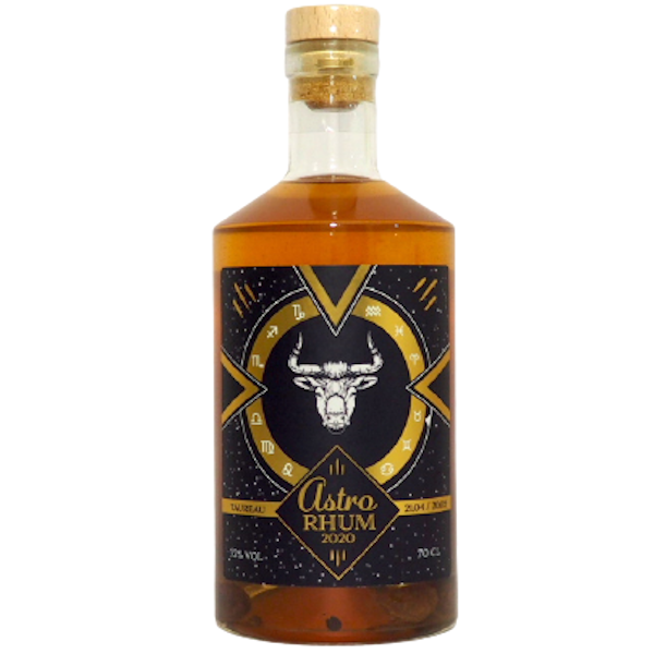 Astrorhum TAUREAU – Fève de cacao / Poivre timut – rhum arrangé – 32%