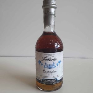 RHUM VIEUX LA FAVORITE 70 CL 47.8° EXPLORATION N°2  MILLESIME 2015