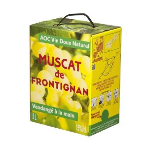 Bag In Box 5 Litres Vin Doux Naturel Muscat de Frontignan – BIB 15 %