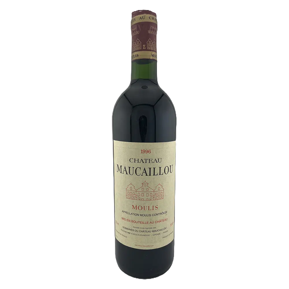 1996 Vin de Bordeaux : Château MAUCAILLOU – Moulis – Image 2