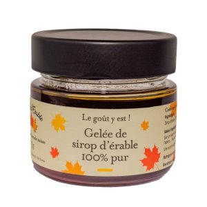 Gelée de sirop d’érable
