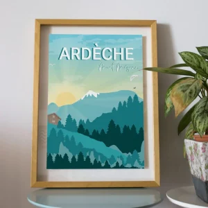 Affiche Mont Mézenc (Ardèche)
