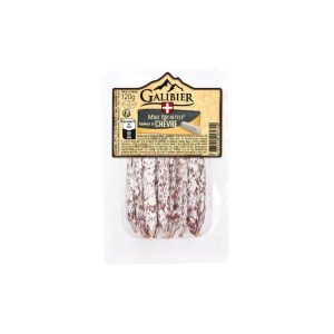 Mini saucissons fromage de chèvre GALIBIER 120g