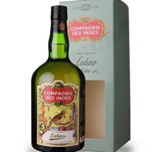 La compagnie des Indes Latino 5 ans 40% - 70cl avec étui