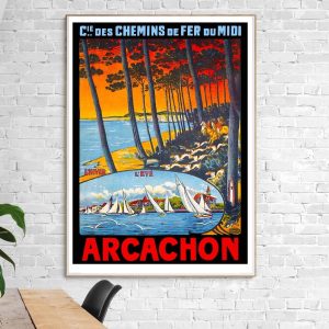 Affiche Arcachon 2