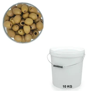 Olives Vertes Dénoyautées Nature Seau de 10 kg
