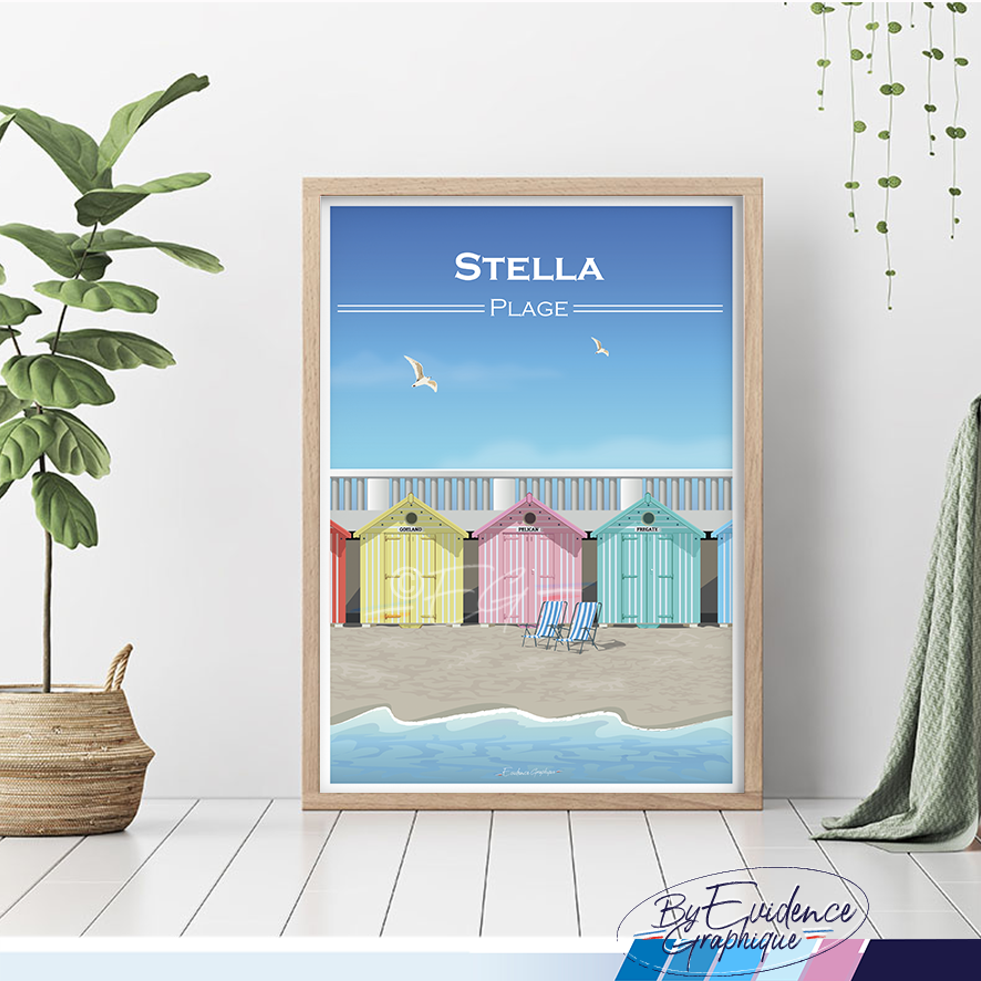 Affiche Stella – Plage (Hauts-de-France) – Image 2