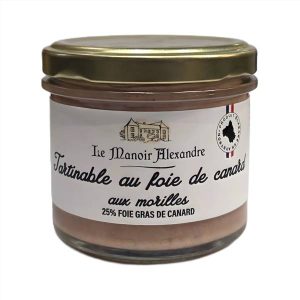 Tartinable au foie de canard aux Morilles