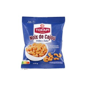 Noix de cajou grillées et salées TOKAPI 125 g