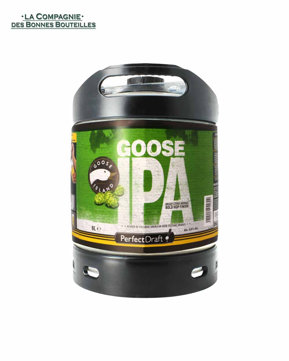 Bière Mini fut Goose IPA 6L – Image 2