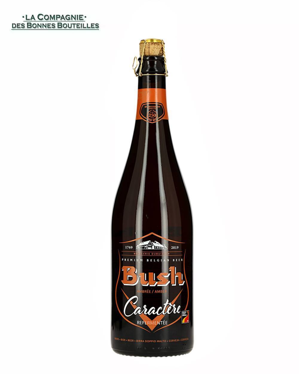 Bière Bush Caractère VC 75 cl