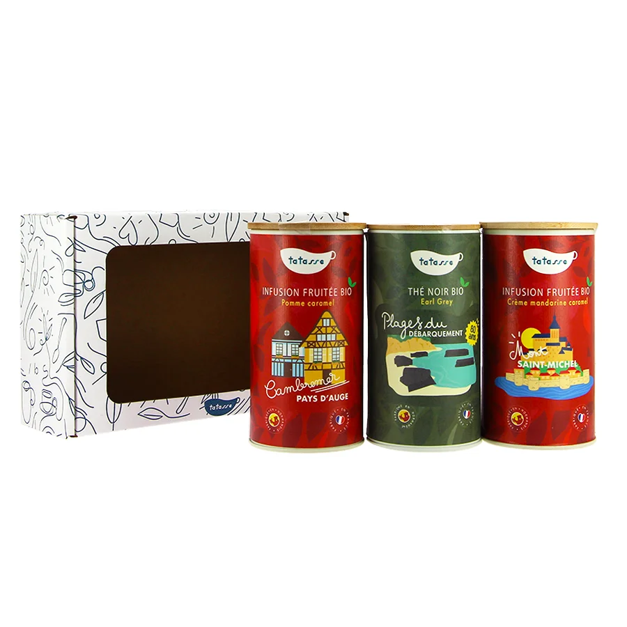 Coffret de 3 thés et infusion – Normandie – Image 4
