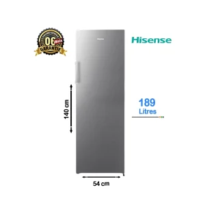 Congélateur vertical Hisense 189 Litres RS24 – (A+) – 06 mois