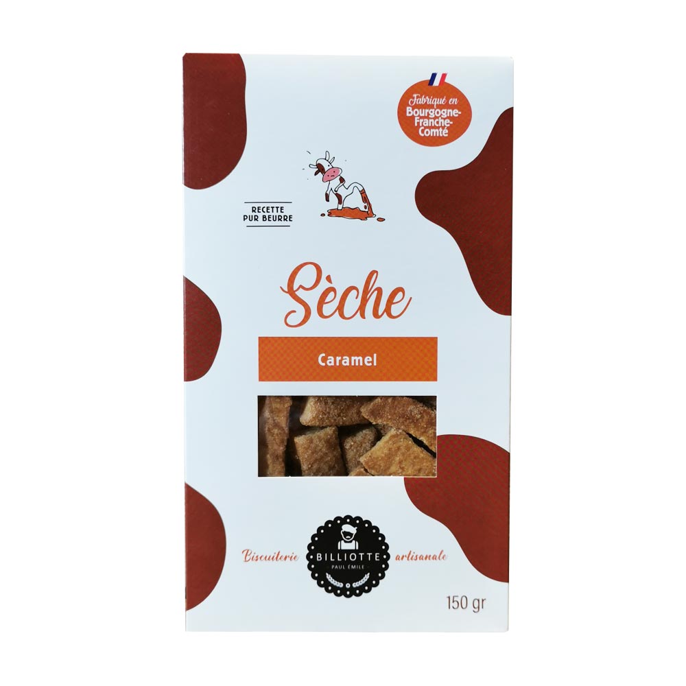 Billiotte sèches caramel fleur de sel 150g – Image 2