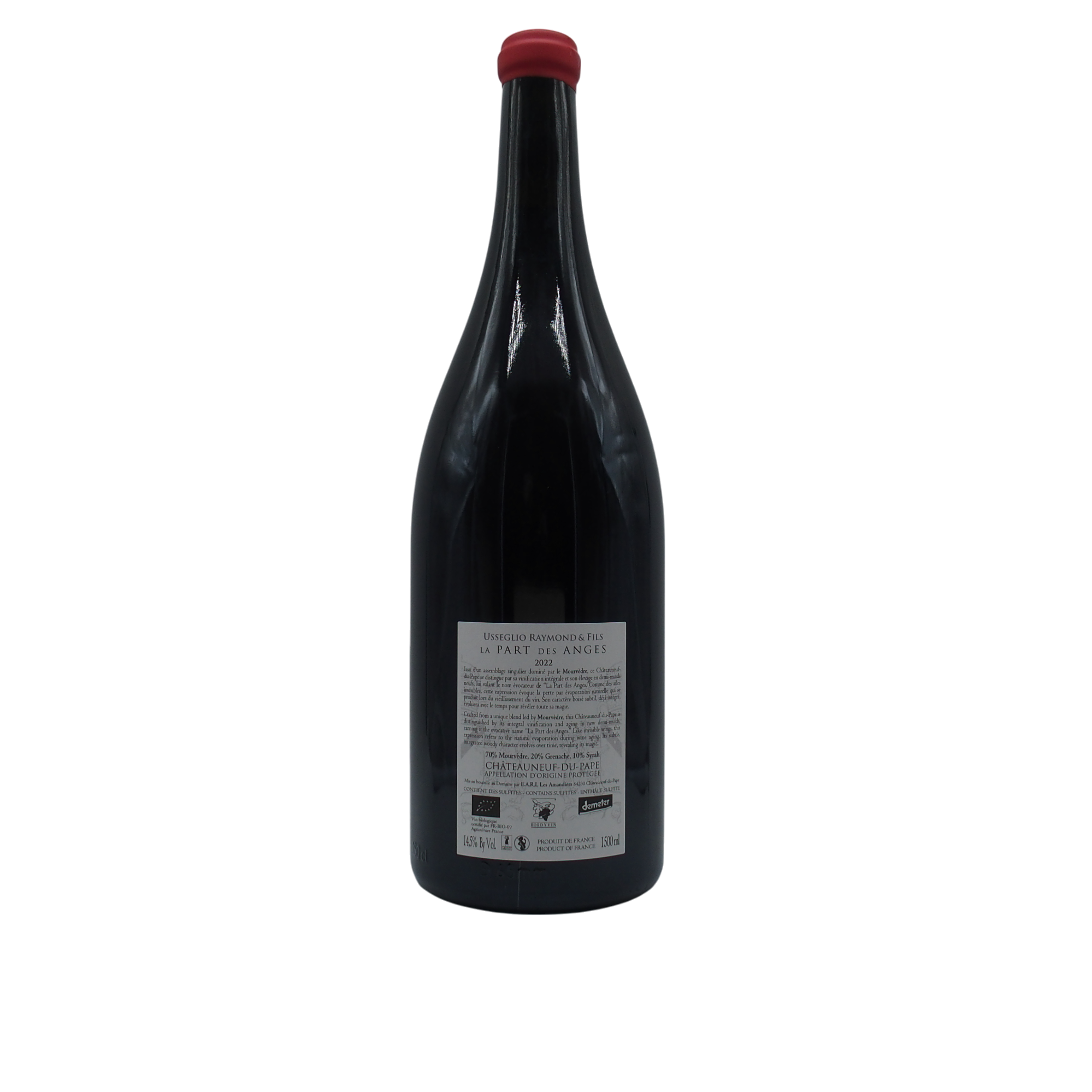 Magnum Châteauneuf-du-Pape « La Part des Anges » 2022 – 150cl – Image 3